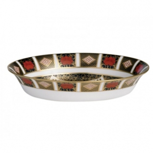Royal Crown Derby Old Imari Open Vegetable Dish